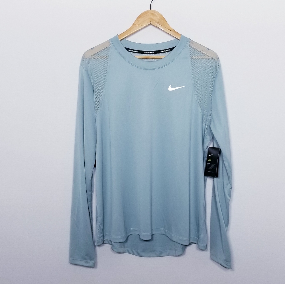 NEW! NIKE Miler Long Sleeve Running Top